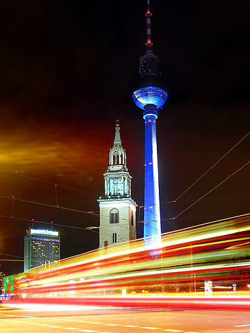 Foto Marienkirche und Fernsehturm