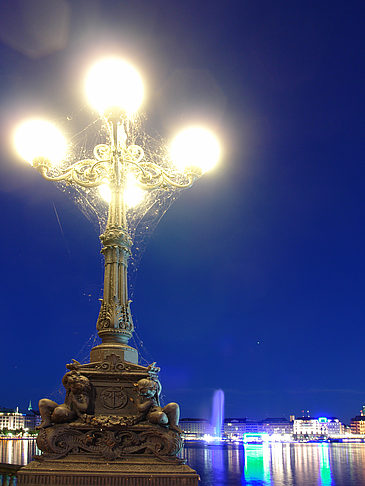 Foto Laterne und Binnenalster