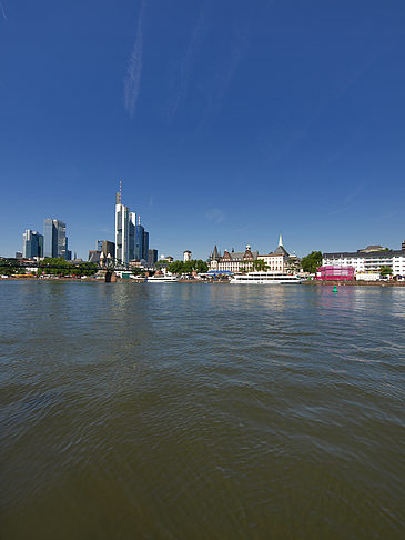 Foto Blick über den Main - Frankfurt am Main