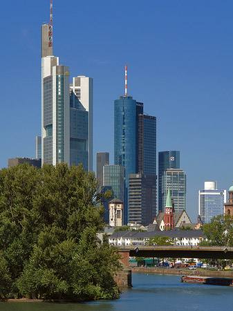 Foto Skyline von Frankfurt