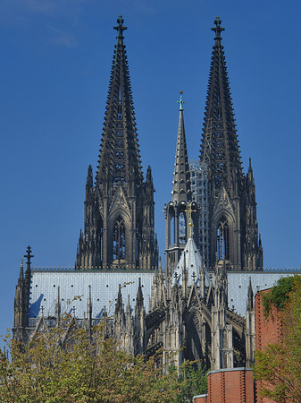 Steinmauer zum Kölner Dom Fotos