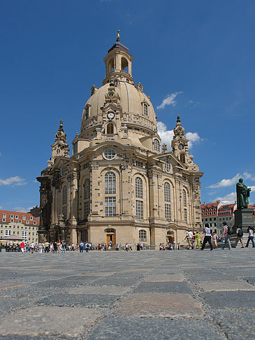 Foto Frauenkirche und Neumarkt