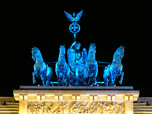 Foto Quadriga bei Nacht - Berlin