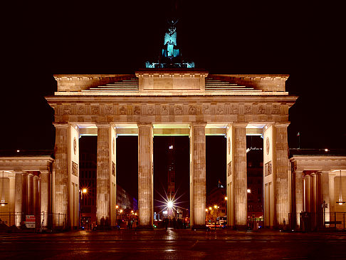 Foto Brandenburger Tor - Blick nach Osten