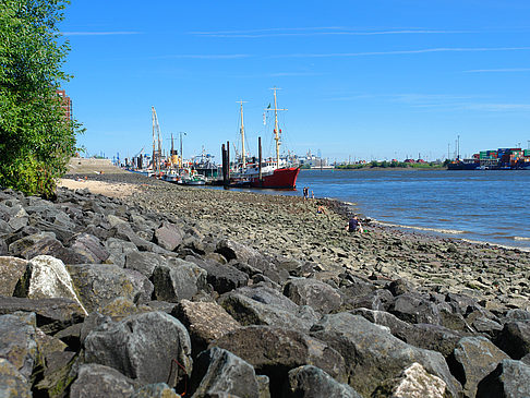 Fotos Strand und Hafen von Övelgönne