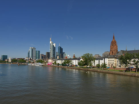 Foto Blick über den Main - Frankfurt am Main