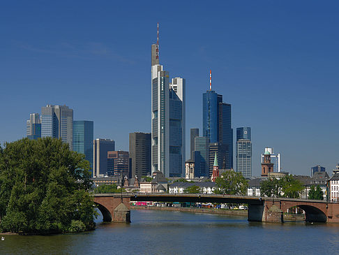 Skyline von Frankfurt Foto 