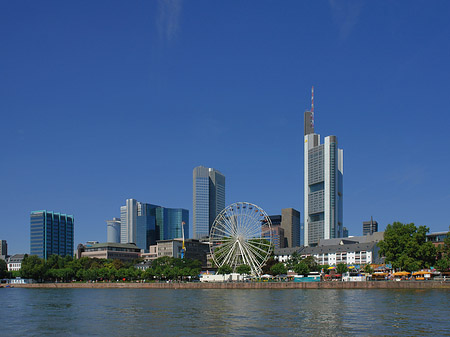 Skyline von Frankfurt Foto 