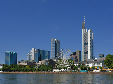 Skyline von Frankfurt Fotos