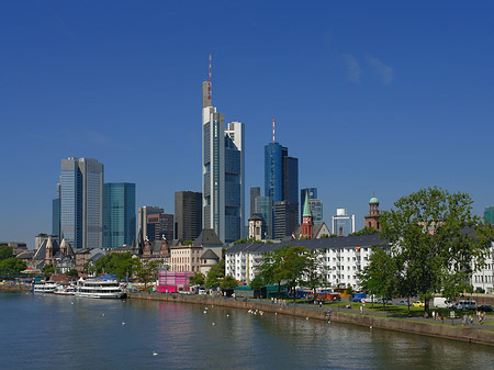 Foto Skyline von Frankfurt - Frankfurt am Main