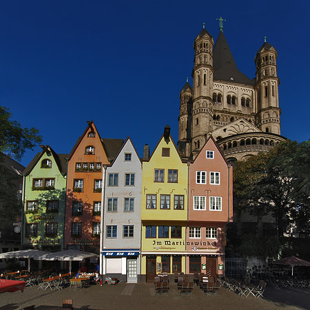 Fischmarkt vor Groß St.Martin Fotos