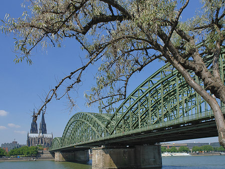 Foto Hohenzollernbrücke am Kölner Dom - Köln