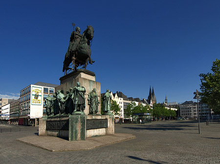 Foto Reiterstandbild - Köln