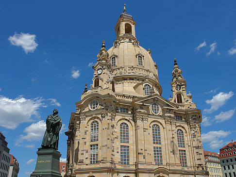 Fotos Frauenkirche und Lutherdenkmal