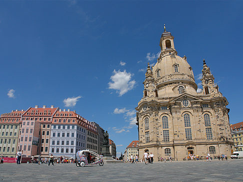 Foto Frauenkirche und Neumarkt